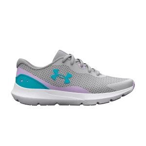 Under Armor Surge 3 GS 'Grey Blue Purple' Halo Grey/Nebula Purple 3025013 104