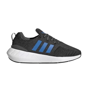 adidas Swift Run 22 J 'Black Blue Rush' Black/Blue Fever/White Cloud GX9207