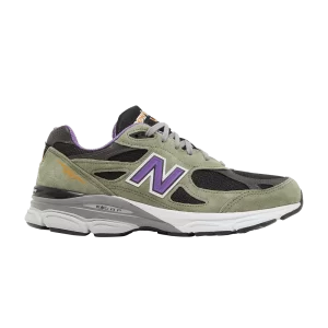 New Balance Teddy Santis x 990v3 Made In USA 'Olive Leaf 'Sneakers Olive Leaf/Black M990TC3