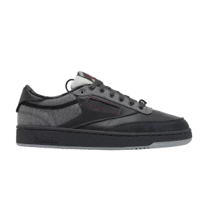 Reebok The Money Heist x Club C 'The Professor' Sneakers Gravel/Night Gray/Vector Red GX9441