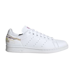 adidas Thebe Magugu x Wmns Stan Smith 'Abstract' Sneakers Cloud White/Pulse Lilac/Metallic Silver GY9560