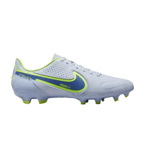 Nike Tiempo Legend 9 Academy MG 'Grey Dark Marina Blue' Football Grey/Light Marine/Volt/Marina Navy Blue DA1174 054