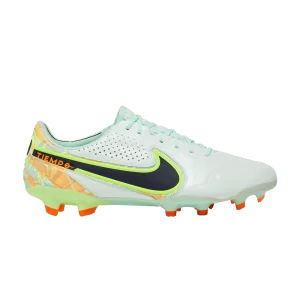 Nike Tiempo Legend 9 Elite FG 'Bonded Pack' Barely Green/Total Orange/Blackened Blue CZ8482 343