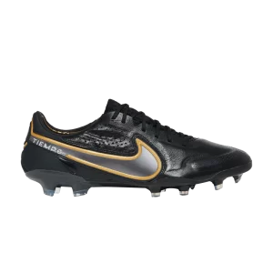 Nike Tiempo Legend 9 Elite FG 'Black Metallic Gold' Black/Anthracite/Gold metallic/Dark gray metallic CZ8482 007