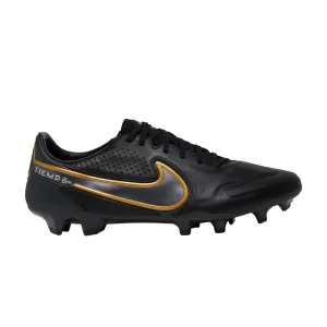 Nike Tiempo Legend 9 Pro FG 'Black Metallic Gold' Black/Anthracite/Gold metallic/Dark gray metallic DA1175 007