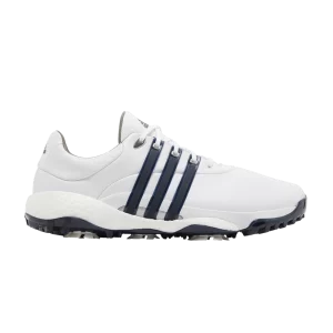 adidas Tour 360 22 Golf 'White Collegiate Navy' Cloud White/Collegiate Navy/Metallic Silver GV7247