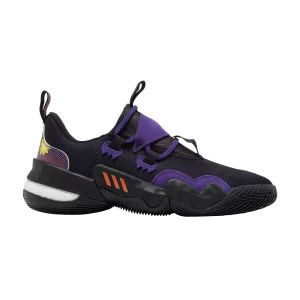 adidas Trae Young 1 'Black Team College Purple' Sneakers Black/Team College Purple/Team Sunny Orange GZ4627