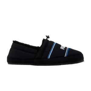 Puma Tuff Mocc Jersey Slipper 'Black Glacial Blue' Sneakers Black/Glacial Blue/Nebula Blue 385242 02