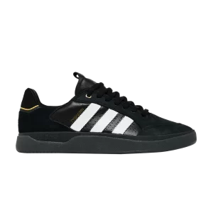 adidas Tyshawn Low 'Black Gold Metallic' Sneakers Black/Black/Metallic Gold GY6957