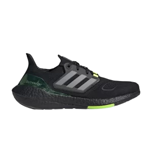 adidas UltraBoost 22 'Black Beam Green' Black/Metallic Iron/Ray Green GX5917