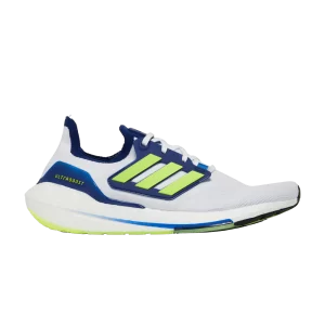 adidas UltraBoost 22 'White Solar Yellow Blue' Cloud White/Sunny Yellow/Victory Blue GX5466