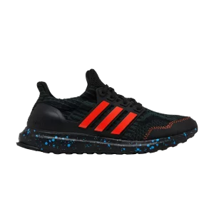 adidas UltraBoost 5.0 DNA J 'Black Impact Orange Speckled' Shade Green/Orange Effect/Black Color HR1796