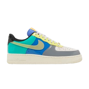 Nike Undefeated x Air Force 1 Low 'Community' Smoke Grey/Topaz Gold/Multicolor DV5255 001