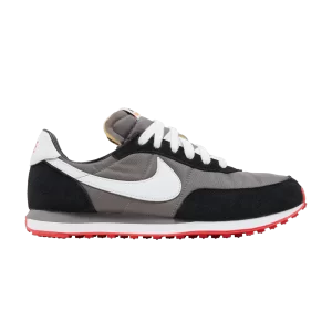 Nike Waffle Trainer 2 GS 'Flat Pewter Siren Red' Flat Pewter/Black/Siren Red/White DC6477 005