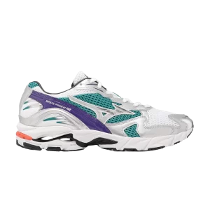 Mizuno Wave Rider 10 'White Silver Teal Blue' White/Silver/Til blue D1GA210407