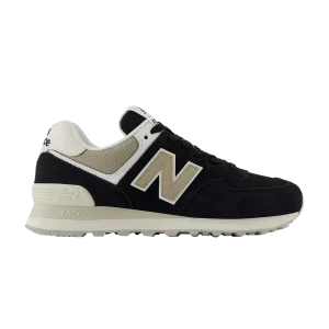 Sneakers New Balance Wmns 574 'Black Elephant Bone 'Black/Elephant/Bone WL574DK2