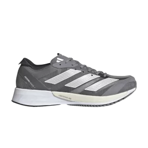 adidas Wmns Adizero Adios 7 'Grey Zero Metallic' Sneakers Gray Three/Zero Metallic/Grey Five GV7070