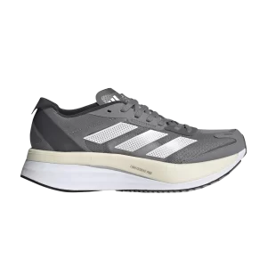 adidas Wmns Adizero Boston 11 'Grey Zero Metallic' Sneakers Gray Three/Zero Metallic/Carbon GV7069