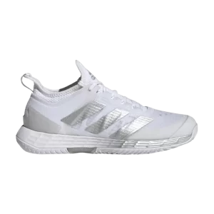 adidas Wmns Adizero Ubersonic 4 'White Silver Metallic' Sneakers Cloud White/Metallic Silver/Gray Two GW2513