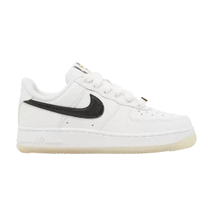 Nike Wmns Air Force 1 '07 'Bronx Origins' White/Black/Metallic Gold DX2307 100