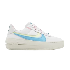 Nike Wmns Air Force 1 PLT.AF.ORM 'Pastel 'Sneakers White/Medium soft pink/Barely a volt/Baltic blue DZ5197 100