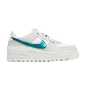 Nike Wmns Air Force 1 Shadow 'Bright Spruce' Sneakers Summit White/Grey Mist/Bright Spruce/Summit White DR7856 100