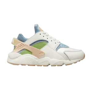 Nike Wmns Air Huarache SE 'Sun Club' Sail/Worn Blue/Vivid Green/Arctic Orange DQ0117 100