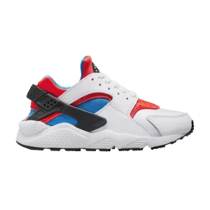 Nike Wmns Air Huarache 'White Bright Crimson' White/Bright Crimson/Photo Blue/Black DV2220 100