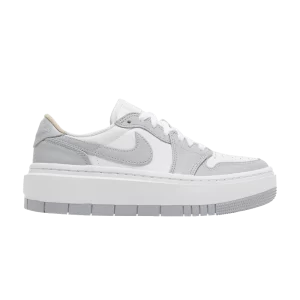 Wmns Air Jordan 1 Elevate Low 'Wolf Grey' White/White/Wolf gray DH7004 100