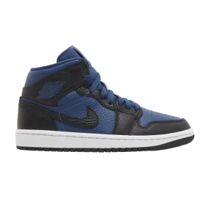 Wmns Air Jordan 1 Mid SE 'Split – French Blue 'French Blue/Black/White DR0501 401