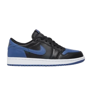 Wmns Air Jordan 1 Retro Low OG 'Mystic Navy' Black/White/Mystic Fleet CZ0775 041