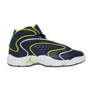 Wmns Air Jordan OG 'College Navy Venom Green' Sneakers College Navy/White/Green Venom CW0907 400