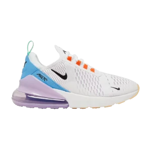 Sneakers Wmns Air Max 270 'Nike 101 'White/Safety Orange/Glow Green/Black DX2351 100