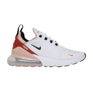 Nike Wmns Air Max 270 'White Burnt Sunrise' White/Oxford Pink/Scorched Sunrise/Black DQ4693 100