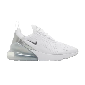 Nike Wmns Air Max 270 'White Pure Platinum' White/Pure Platinum/Platinum Metallic DX0114 100