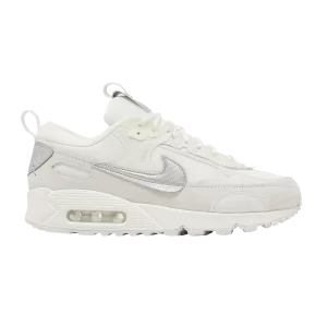 Nike Wmns Air Max 90 Futura 'White Metallic Silver' Summit White/Sail/Metallic Silver FB1877 110