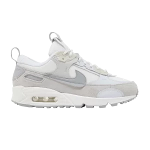 Nike Wmns Air Max 90 Futura 'White Pure Platinum' Summit White/Pure Platinum/Football Gray/Wolf Gray DM9922 103