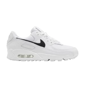 Nike Wmns Air Max 90 'White Snakeskin' Sneakers White/Black DZ5212 100