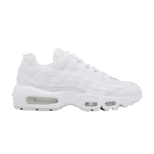 Nike Wmns Air Max 95 Next Nature 'Triple White' White/White/Metallic Silver DH8015 100