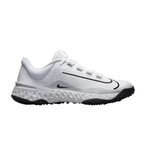 Nike Wmns Alpha Huarache Elite 4 TF 'White Pure Platinum' White/Pure Platinum/Wolf Grey/Black FD2746 102