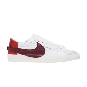 Nike Wmns Blazer Low '77 Jumbo 'White Dark Beetroot' White/Vinnabar/Black/Dark Beet DQ1470 104