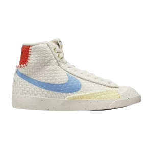 Nike Wmns Blazer Mid '77 Next Nature 'Hemp' Sail/Team Orange/Citron Shade/University Blue DV2173 100