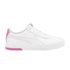 Sneakers Puma Wmns Carina Leather 'White Opera Mauve 'White/White/Opera Moor 370325 46