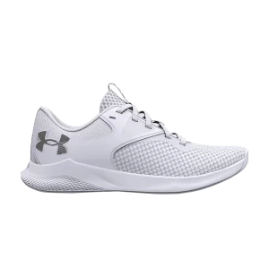 Sneakers Under Armor Wmns Charged Aurora 2 'White Metallic Warm Silver 'White/Metallic Warm Silver 3025060 100