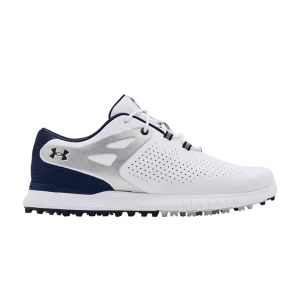 Under Armor Wmns Charged Breathe Spikeless 'White Academy' Sneakers White/Academy 3023733 103