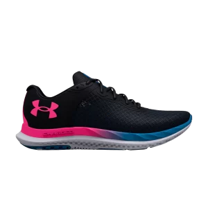 Under Armor Wmns Charged Breeze 'Black Electro Pink' Sneakers Black/Electro Pink 3025130 002