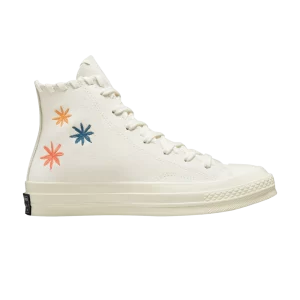 Sneakers Converse Wmns Chuck 70 High 'Embroidered Floral – Egret 'Egret/Natural ivory A04298C