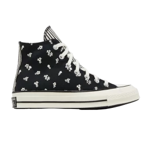 Converse Wmns Chuck 70 High 'Paisley' Sneakers Black/Egret/Egret A03299C