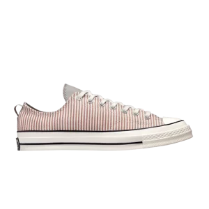 Converse Wmns Chuck 70 Low 'Crafted Stripe 'Sneakers Mineral clay/Slate sage/Egret A00474C