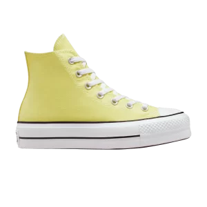 Converse Wmns Chuck Taylor All Star Lift Platform High 'Light Zitron 'Sneakers light lemon A04414C